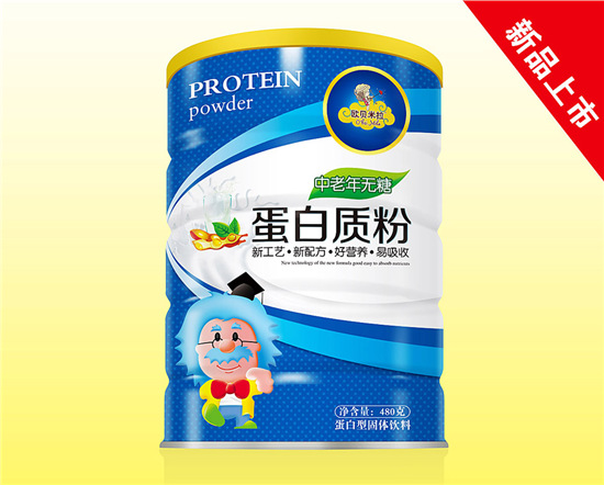 歐貝米拉蛋白質粉中老年無糖配方鐵聽