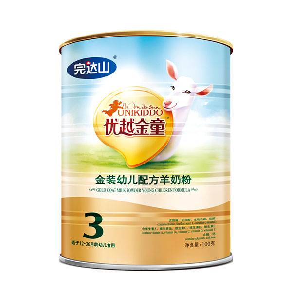 完達山優(yōu)越金童金裝yinge配方羊奶粉(3段)