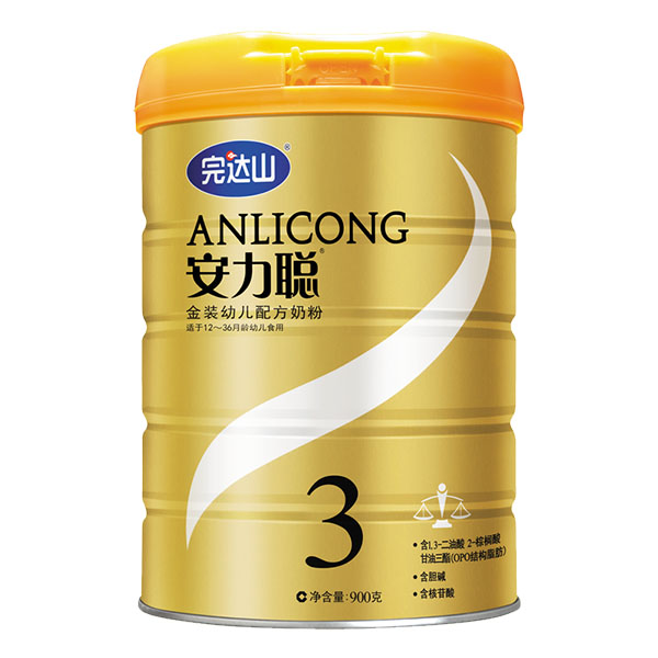 完達(dá)山安力聰金裝youe配方奶粉(3段)