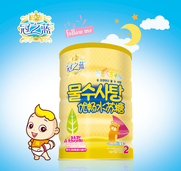 冠之藍優(yōu)暢水蘇糖(野生核桃蛋白)