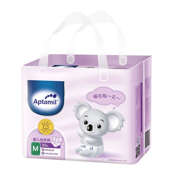 愛(ài)他美yinge紙尿褲M碼30片