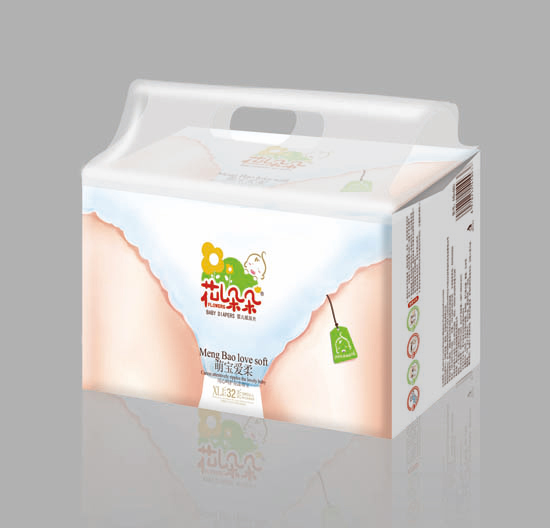 花兒朵朵萌寶愛柔yinge紙尿片XL碼32片