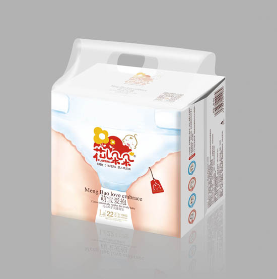 花兒朵朵萌寶愛抱yinge紙尿褲L碼22片