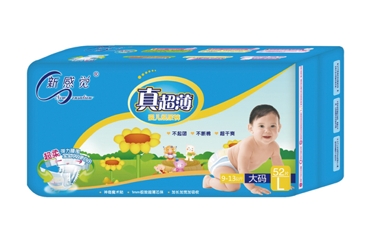 新感覺(jué)真超薄yinge紙尿褲L碼52片