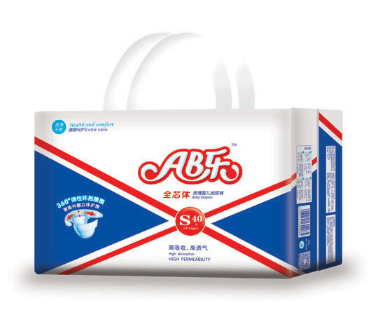 AB樂(lè)柔薄yinge紙尿褲-S-40片