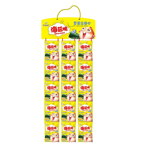 金盾愛嬰巴旦木海苔脆