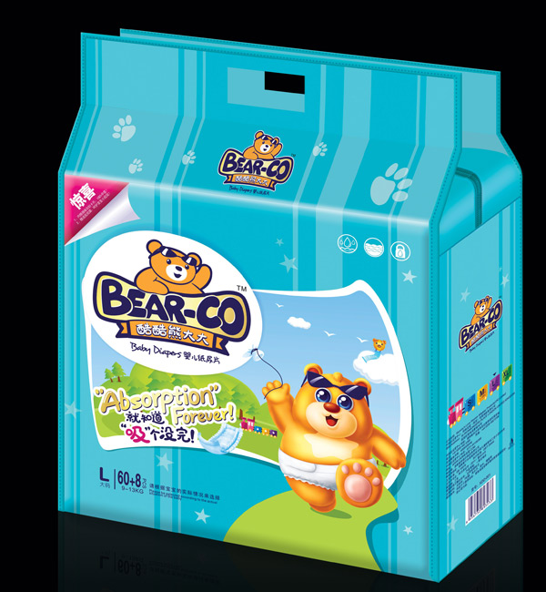 酷酷熊大大尿片L60+8