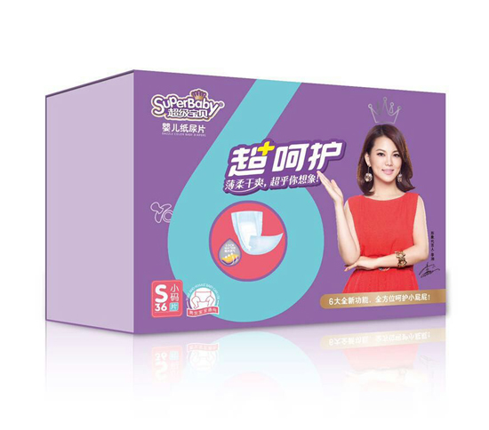 超級寶貝超呵護yinge紙尿片S碼36片