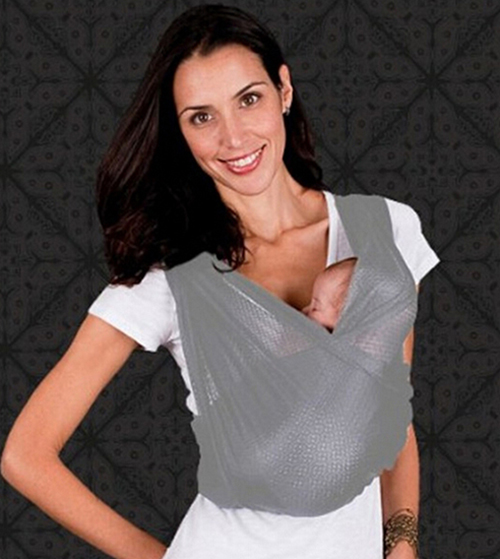 雙回路育兒yinge背巾麻灰