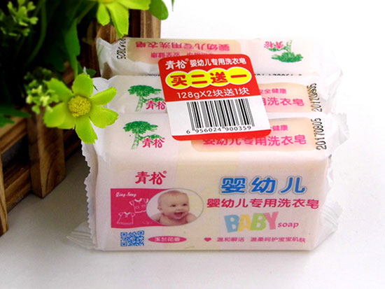 青松yingye專用洗衣皂(玉蘭花)128g