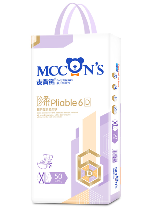 麥肯熊珍柔yinge紙尿片XL50片