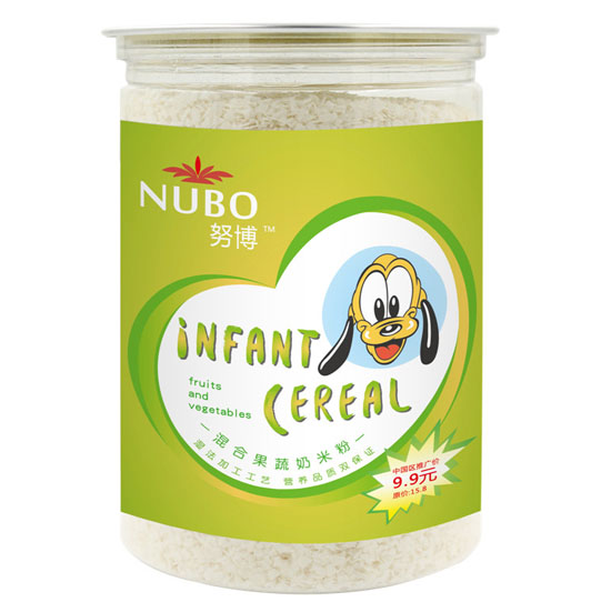 努博混合果蔬奶米粉