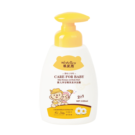 唯昵熊yinge洋甘菊洗發(fā)沐浴露320ml