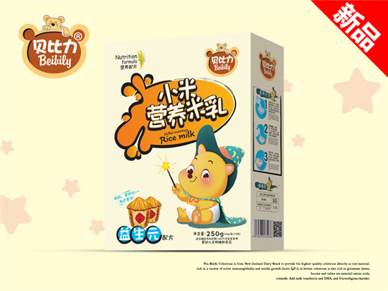 貝比力小米營養(yǎng)米乳益生元配方盒裝