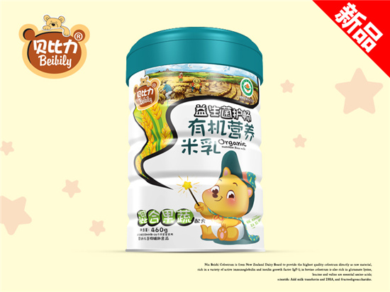 貝比力混合果蔬有機營養(yǎng)米乳聽裝