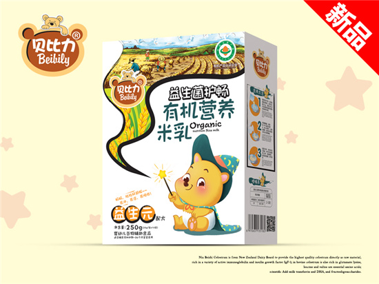 貝比力益生元有機(jī)營(yíng)養(yǎng)米乳盒裝