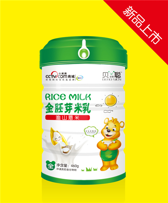 貝諾四聰金胚芽米乳淮山薏米配方罐裝