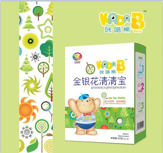 咔嗒熊金銀花清清寶盒裝