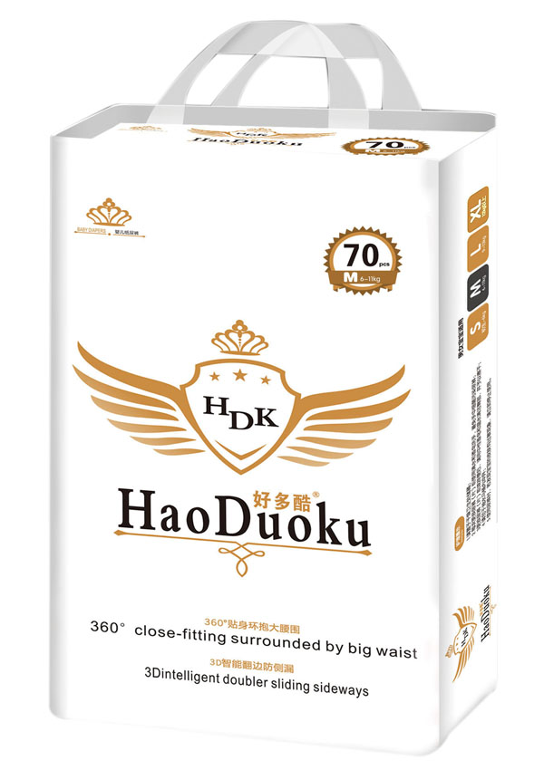 好多酷環(huán)抱大腰圍紙尿褲M