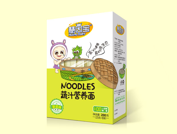 慧因?qū)毷咧瓲I養(yǎng)面菠菜味