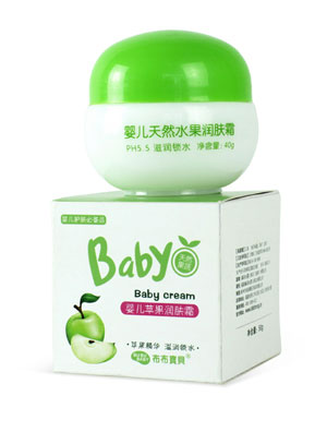 布布寶貝嬰兒天然水果潤(rùn)膚霜(蘋果)50G