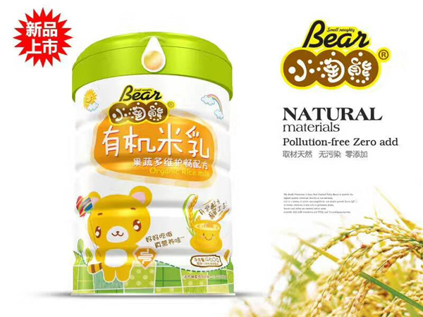 小淘熊有機(jī)米乳果蔬多維護(hù)暢配方聽(tīng)裝