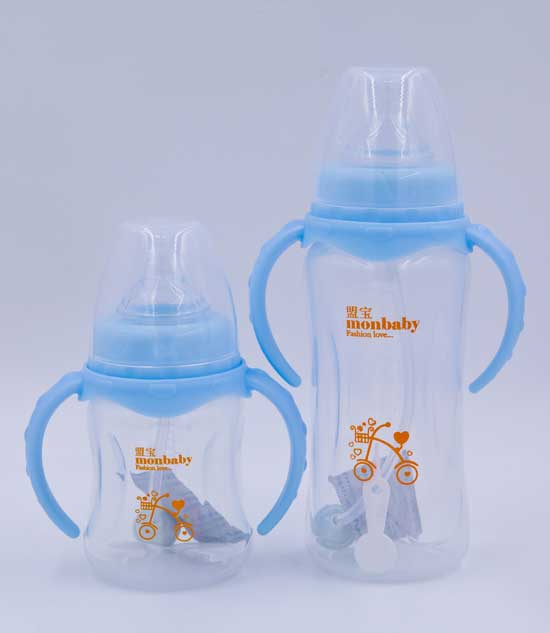 盟寶藍(lán)色系列自動(dòng)PP奶瓶