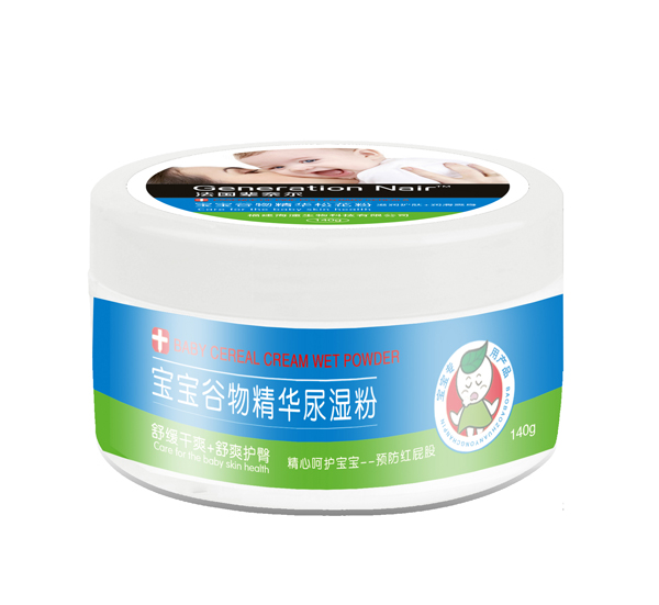 輩奈爾寶寶谷物精華尿濕粉