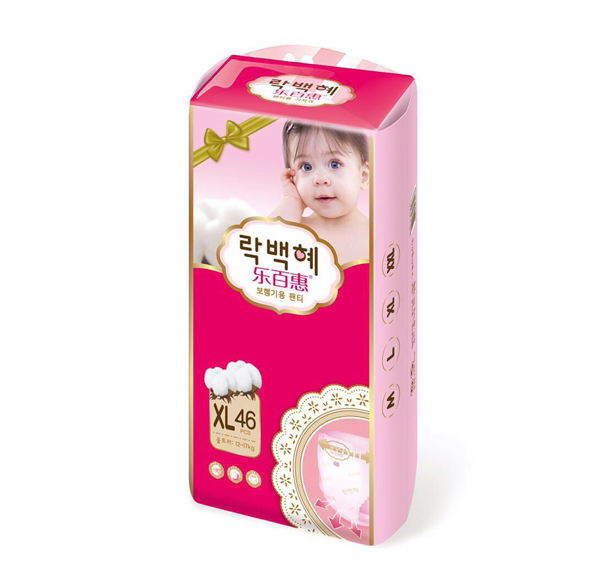 樂(lè)百惠全芯體拉拉褲XL碼46片