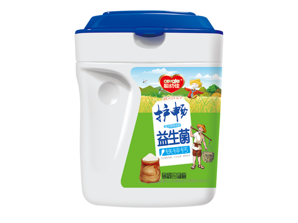 聰幼佳益生菌護(hù)暢鐵鋅鈣米粉 桶裝
