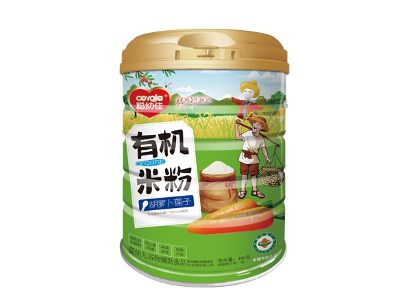 聰幼佳有機米粉-胡蘿卜蓮子