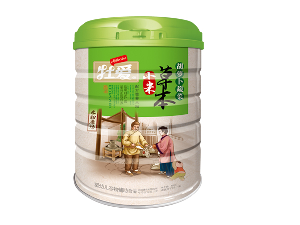 牡愛(ài)草本小米米粉-胡蘿卜蔬菜