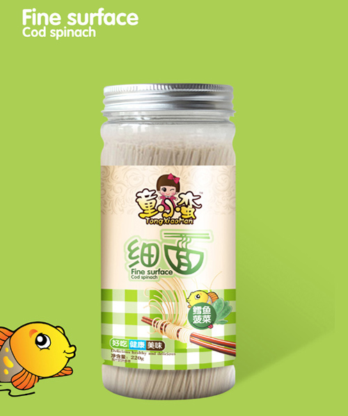 童小蠻鱈魚(yú)菠菜細(xì)面