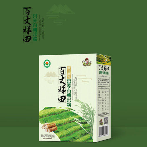 童小蠻淮山薏米營養(yǎng)有機米粉-盒裝