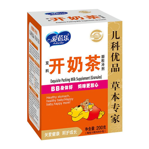 愛(ài)蓓樂(lè)雙料開(kāi)奶茶顆粒沖劑