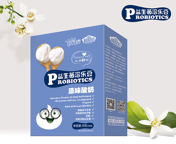 冠軍寶貝超級(jí)冠益生菌溶樂豆(原味)