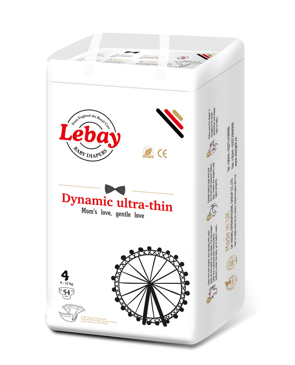 麗貝Lebay懸浮芯紙尿褲4