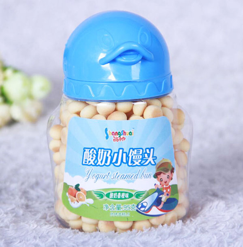 尚帥酸奶小饅頭-酸奶香橙味95克