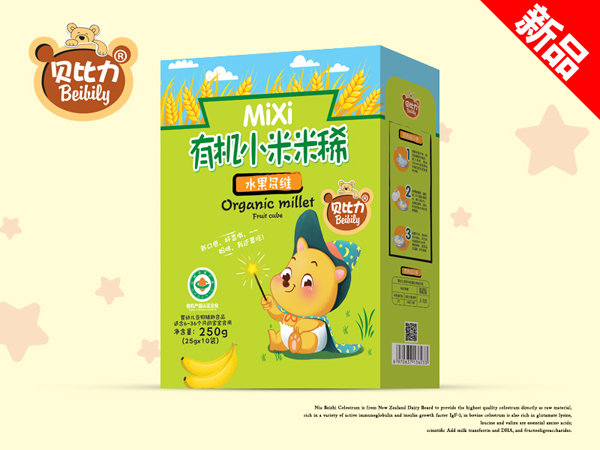 貝比力有機(jī)小米米稀-水果多維盒裝