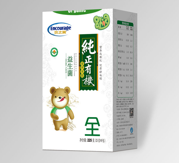 貝之翼益生菌純有機(jī)米粉-盒裝