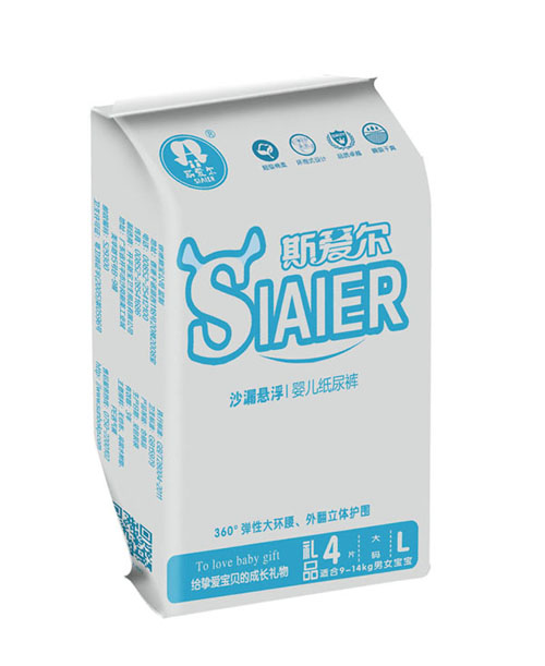 斯愛(ài)爾沙漏懸浮嬰兒紙尿褲L碼4片