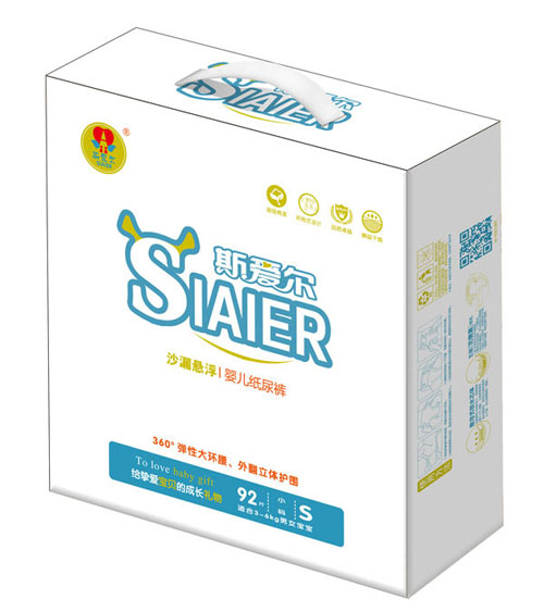 斯愛(ài)爾沙漏懸浮嬰兒紙尿褲S碼92片