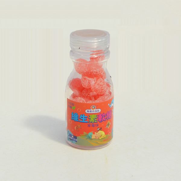 海底小縱隊維生素軟糖草莓味80g