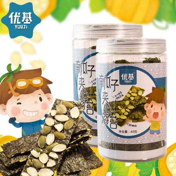 優(yōu)基南瓜子夾心海苔罐裝40克.jpg 優(yōu)基南瓜子夾心海苔罐裝40克.jpg