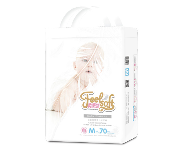 柔感覺(jué)羽柔綿感嬰兒紙尿褲M70