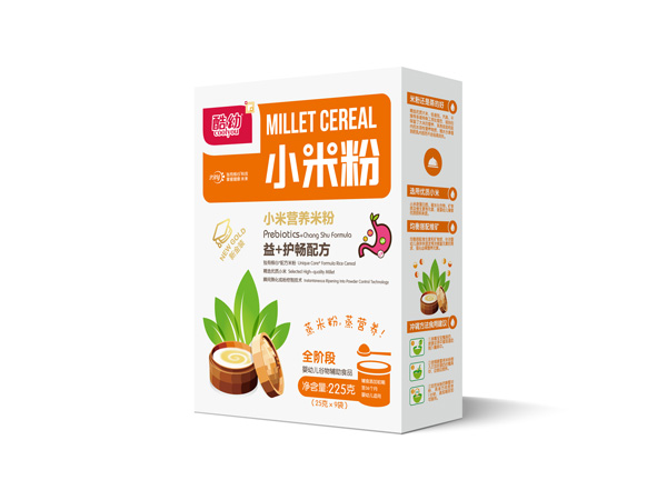 酷幼小米粉-益+護(hù)暢配方-紙盒