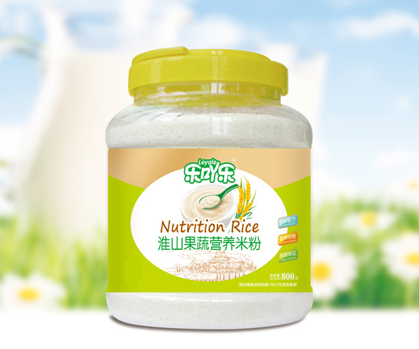 樂(lè)吖樂(lè)淮山果蔬營(yíng)養(yǎng)米粉桶裝
