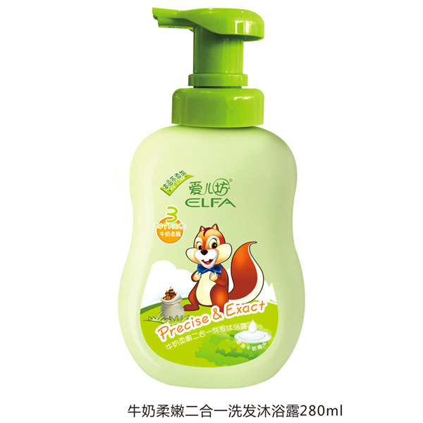 愛兒坊牛奶柔嫩洗發(fā)沐浴露二合一280ml.jpg 愛兒坊牛奶柔嫩洗發(fā)沐浴露二合一280ml.jpg