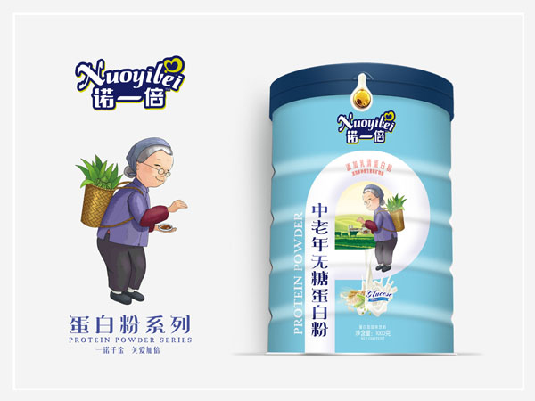 諾一倍中老年無(wú)糖蛋白粉