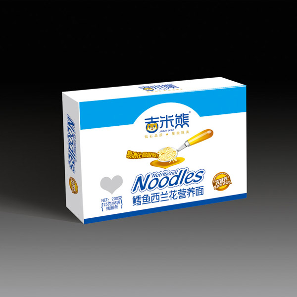 吉米熊鱈魚西蘭花營(yíng)養(yǎng)面